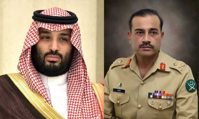 سعودی ولی عہد شہزادہ محمد بن سلمان کا آرمی چیف جنرل سید عاصم منیر کو فون