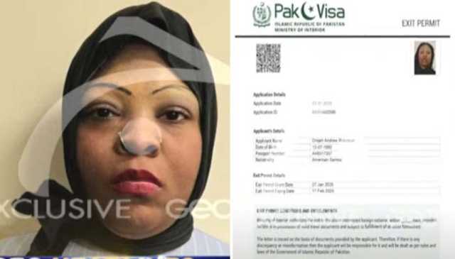 نوجوان کی محبت میں کراچی آئی امریکی خاتون کا واپسی کیلئے جہاز میں چڑھنے سے انکار